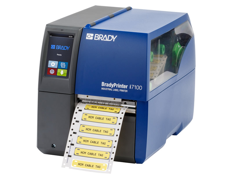 BRADY i7100工業(yè)標(biāo)簽打印機